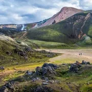 Landmannalaugar and Háifoss Tour: Two 4x4 Minibuses